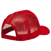 Washington State Flag Patched Mesh Cap