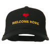 Welcome Home Embroidered Cotton Twill Cap