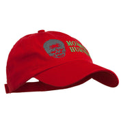 Halloween Monster Hunting Embroidered Washed Cap