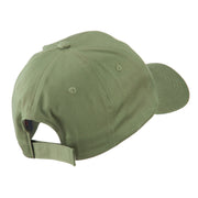 Whale Tail Outline Embroidered Cap