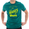 Do What Makes You Happy Phrase Graphic Design Short Sleeve T-Shirt