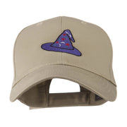 Halloween Wizard Hat Embroidered Cap