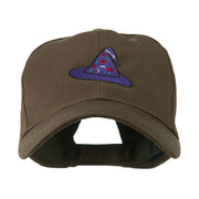 Halloween Wizard Hat Embroidered Cap