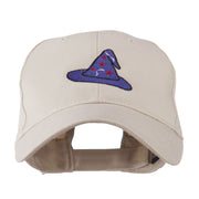 Halloween Wizard Hat Embroidered Cap