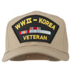 WWII Korean Veteran Patched Cotton Twill Cap