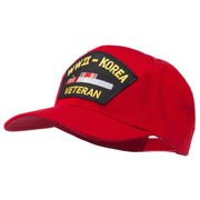 WWII Korean Veteran Patched Cotton Twill Cap