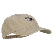 Pomeranian Embroidered Washed Cotton Twill Cap