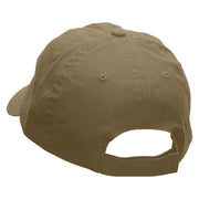 Finish Line Embroidered Low Profile Dyed Cotton Twill Cap - Khaki OSFM