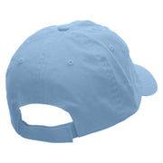 Finish Line Embroidered Low Profile Dyed Cotton Twill Cap - Sky-Blue OSFM