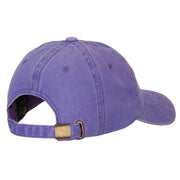 Walking Mummy Embroidered Unstructured Cotton Cap