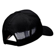 WWII Korea Veteran Fan Shape Patched Cotton Mesh Cap