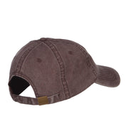 Howl Embroidered Washed Cap