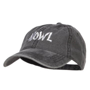 Howl Embroidered Washed Cap