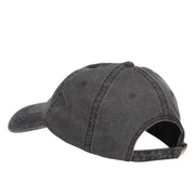 Howl Embroidered Washed Cap