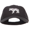 Wolf Wild Animal Patched Low Profile Cotton Cap