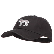 Wolf Wild Animal Patched Low Profile Cotton Cap