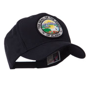 US Western State Seal Embroidered Patch Cap