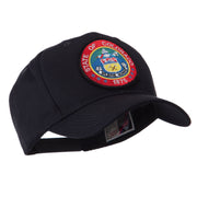 US Western State Seal Embroidered Patch Cap