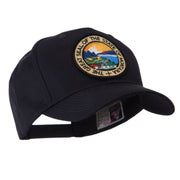 US Western State Seal Embroidered Patch Cap