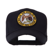 US Western State Seal Embroidered Patch Cap