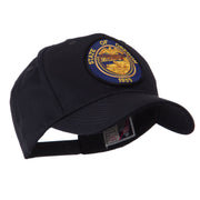 US Western State Seal Embroidered Patch Cap