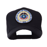 US Western State Seal Embroidered Patch Cap