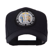 US Western State Seal Embroidered Patch Cap