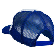 Western Horseshoe Embroidered Foam Mesh Back Cap