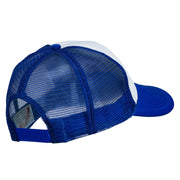 Western Horseshoe Embroidered Foam Mesh Back Cap