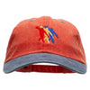 3 Bowlers Embroidered Pigment Dyed Wash Cap