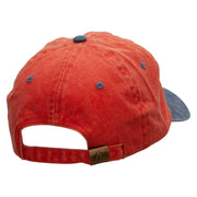 3 Bowlers Embroidered Pigment Dyed Wash Cap