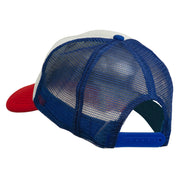 Western Horseshoe Embroidered Foam Mesh Back Cap