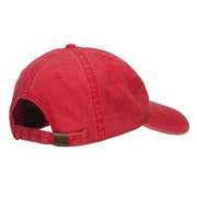 Christmas Hat Santa Claus Embroidered Washed Cap