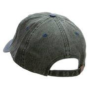 3 Bowlers Embroidered Pigment Dyed Wash Cap