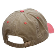 3 Bowlers Embroidered Pigment Dyed Wash Cap