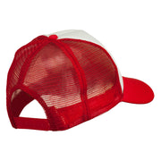 Western Horseshoe Embroidered Foam Mesh Back Cap