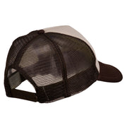 Western Horseshoe Embroidered Foam Mesh Back Cap