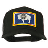 Wyoming State Flag Patched Mesh Cap