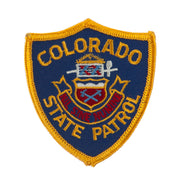 Western State Police Embroidered Patches