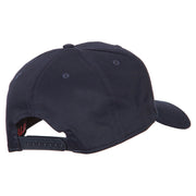 Wording of Grandpa Embroidered Solid Cotton Pro Style Cap