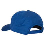 Wording of Grandpa Embroidered Solid Cotton Pro Style Cap