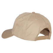 Wording of Grandpa Embroidered Solid Cotton Pro Style Cap