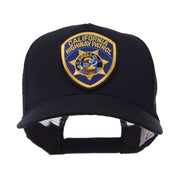 USA Western State Police Embroidered Patch Cap