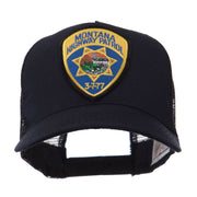 USA Western State Police Embroidered Patch Cap