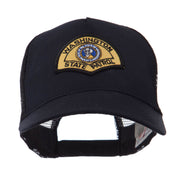 USA Western State Police Embroidered Patch Cap