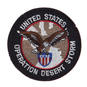 War and Operation Embroidered Military Patch