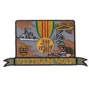 War and Operation Embroidered Military Patch