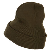 Wording of College Embroidered Long Beanie