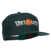 Halloween Monster Embroidered Snapback Cap