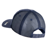 U.S. Army 38th Infantry Division Embroidered Low Profile Special Cotton Mesh Cap - Navy OSFM